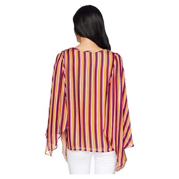 Trina Turk Women's Striped La Paz Blouse NWT - Picture 3 of 11